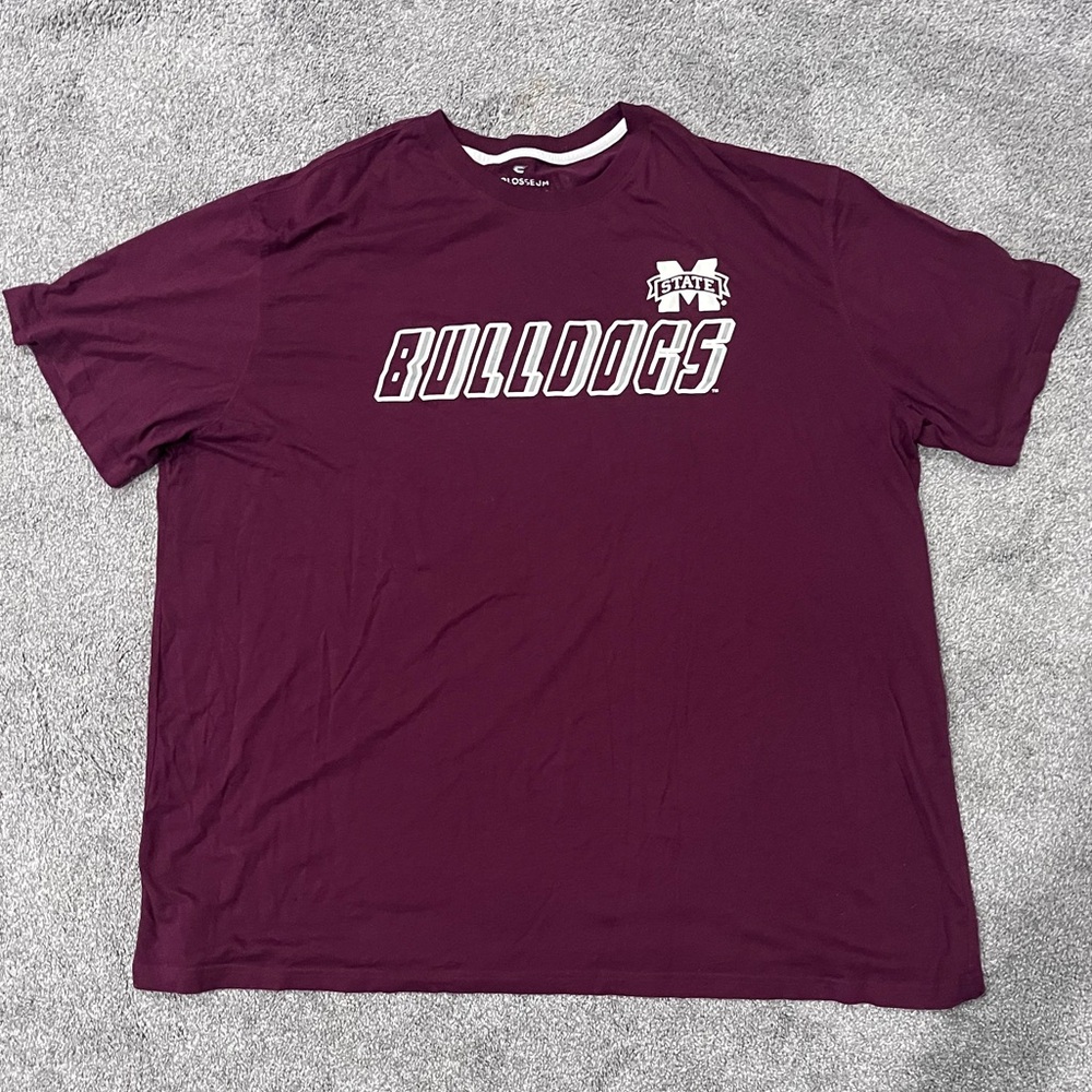 Colosseum Maroon Mississippi State Bulldogs Men's T-Shirt